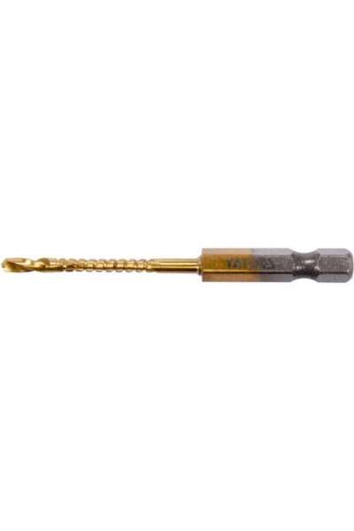 yato Burghiu Freză Prindere Hexagonală 3,0Mm Hss-Tin