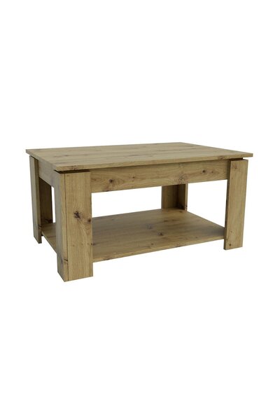 Sani Coffee table, Loft, Artisan Oak, 90 x 60 x 45 cm