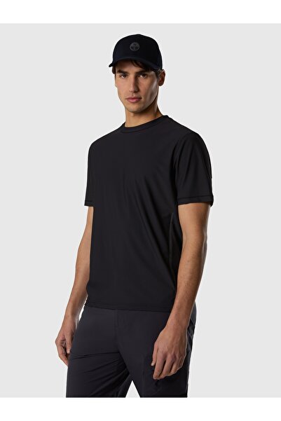 North Sails Regular Fit UV Korumalı Quick Dry Pamuklu Erkek Bisiklet Yaka Tişört