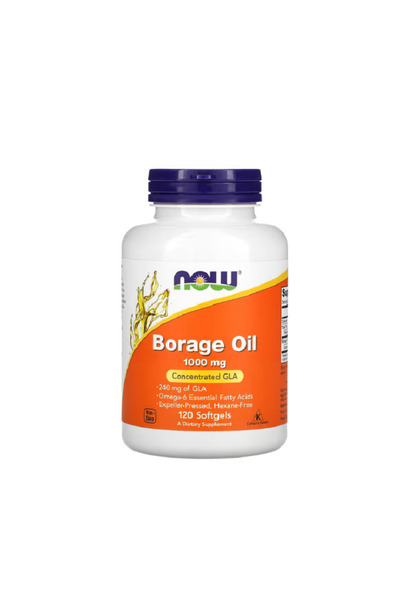 Now Foods Borage Oil 1000 mg 120 capsule -