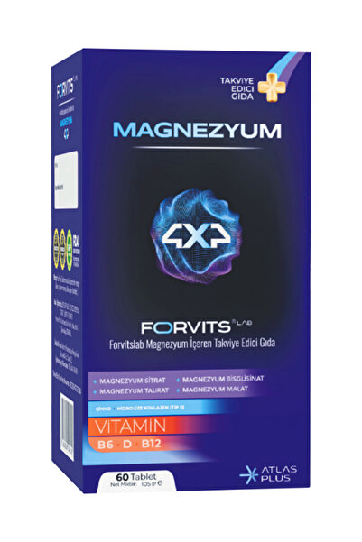 FORVİTS LAB MAGNEZYUM 60'lık Tablet