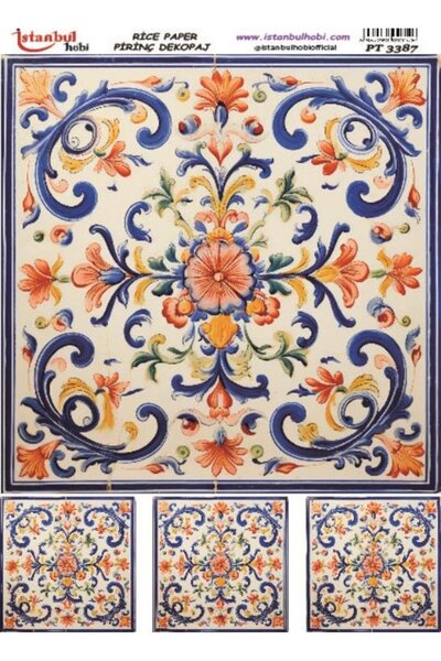 İstanbul Hobi Brass Decopage Pt 3387