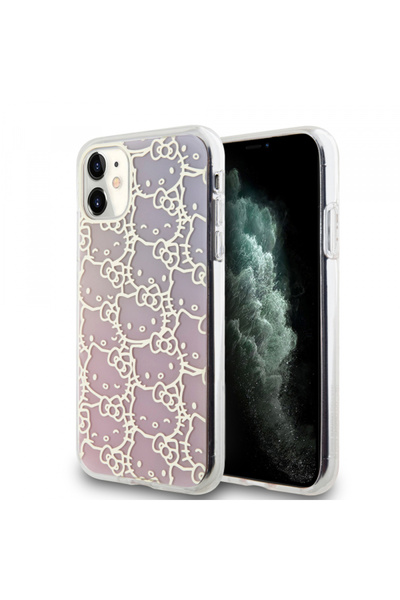 Hello Kitty Husă pentru Apple iPhone 11, Hello Kitty, IML Gradient Electrop C...