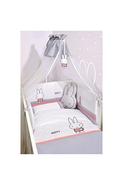 Baby Oliver Miffy σετ 9τ Des.65 Προίκα Γκρι με Μεταλλικό Σίδερο Κουνουπιέρας ...