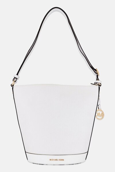 Michael Kors Women Brand Logo Cross Body Bag, Optic White
