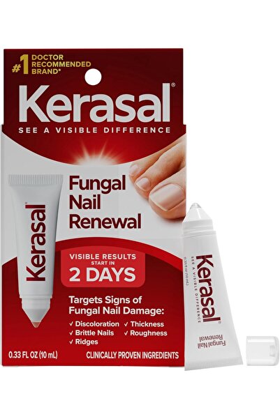Kerasal Fungal Nail Renewal restores the appearance of discolored or damaged ...