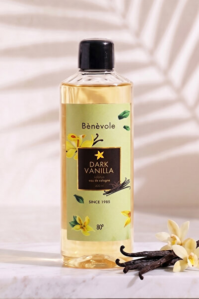Benevole Dark Vanilla 80 Derece Kolonya Serisi 400 ml | Ferahlatıcı ve Kalıcı...