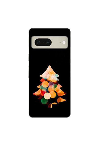 OEM Husa compatibila cu Google Pixel 8 Silicon Gel Tpu Model Craciun Brad Fun...