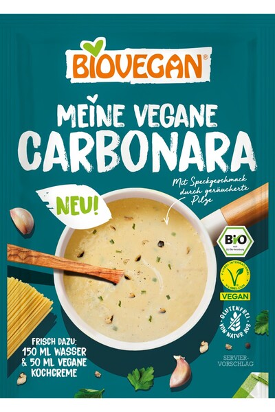 Biovegan Organic Carbonara sauce, vegan, 27g