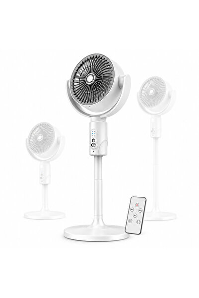 zola Ventilator 3 in 1 wireless, telecomanda, oscilatie, 5 viteze, temporizat...