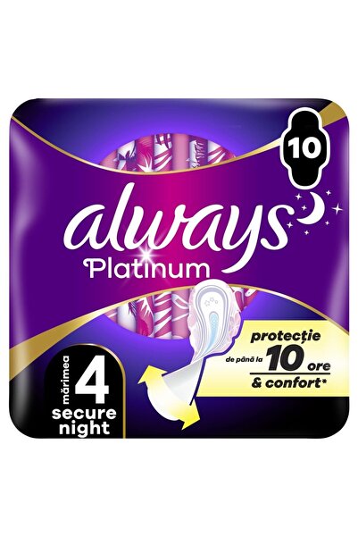 Always Absorbante, Always, 10 buc Ultra Platinum Secure Night