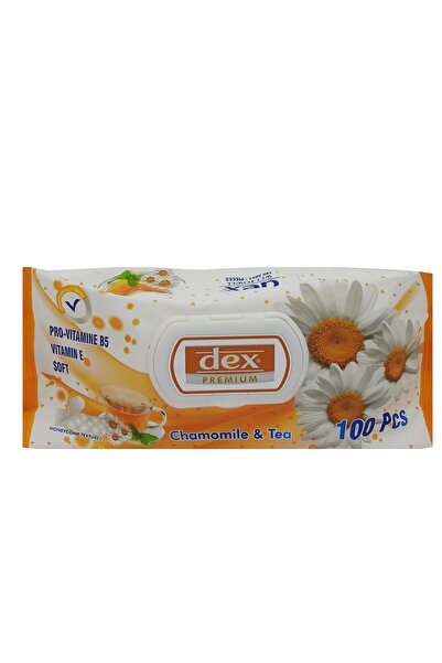 Vader Servetele Umede, Dex, 100 buc Chamomile Tea,