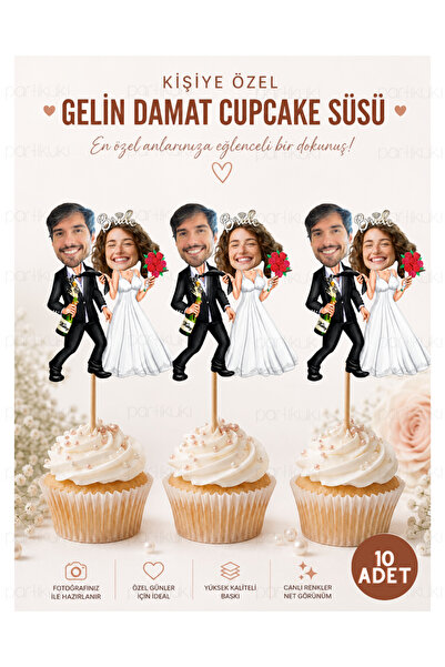 partikuki Fotoğraflı Bekarlığa Veda Nişan Düğün Parti SüsüKişiye Özel Gelin D...