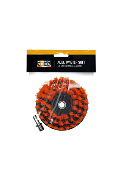 ADBL Perie moale textil cu adaptor bormasina Twister Soft, 125mm