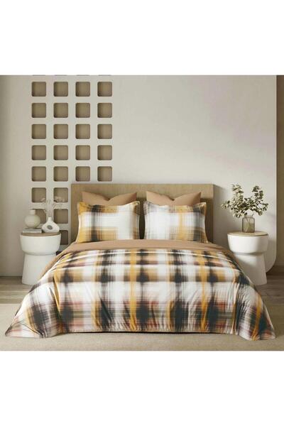 OEM 100% Cotton digital print Duvet Cover Set with Stretchy 6 pieces 2 people...