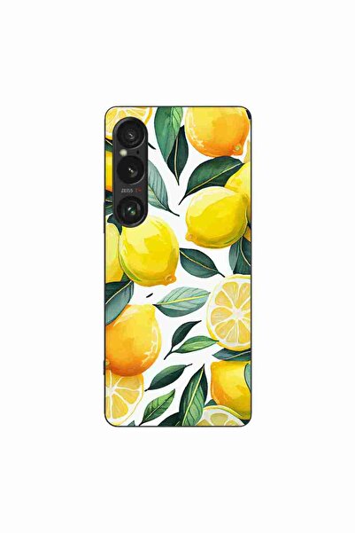 OEM Husa compatibila cu Sony Xperia 1 VI Silicon Gel Tpu Model Lemons Pattern