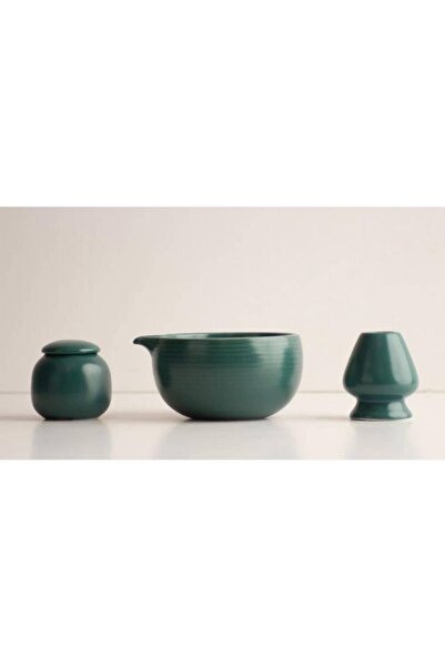 Japanese Dose Matcha Tools Package - Turquoise Green