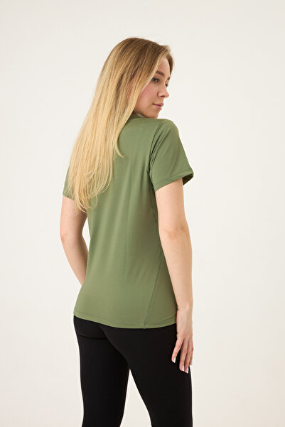 Zoor Kadın Kısa Kol Compression Fitness Gym Spor Body Tshirt