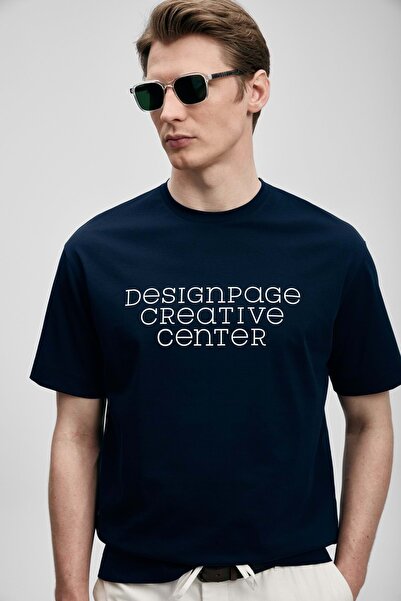 Lufian 111020284 Frank muška osnovna majica T-shirt muška majica TAMNOMOŽDA
