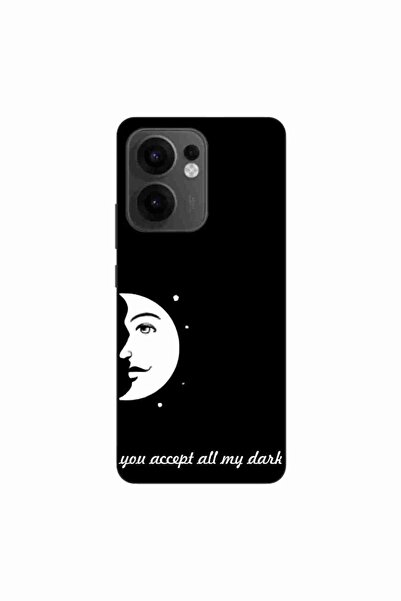 OEM Husa compatibila cu Oppo Reno13 F Silicon Gel Tpu Model Cupluri Model Luna