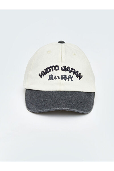 LC Waikiki Trendlucky Boys' Cap with Letter Embroidery on the Back