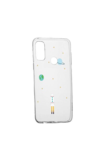 bestcase Θήκη Σιλικόνης Σύμπαν, με σχέδιο Διαστημοπλοίου, Συμβατή με Motorola...