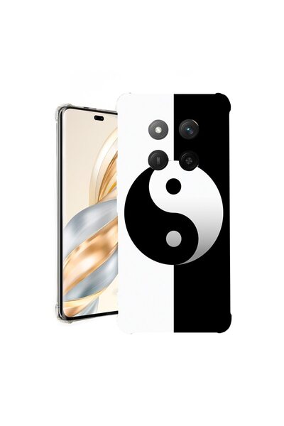 bestcase Θήκη για Honor Magic7 Lite, Αντικραδασμική 1.5MM, Γιν Γιανγκ, Προστα...