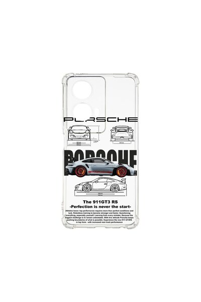 bestcase Θήκη για Motorola Edge 50 Fusion, Αντικραδασμική 1.5MM, Porsche, Προ...