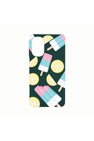 bestcase Силиконов калъф, съвместим с Motorola Moto E32s, Цвят  "Сладолед ", ...