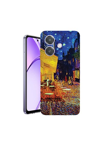 bestcase Θήκη για OPPO A40 / A40M, BestCase® Διαφανής Σιλικόνη 2MM, Van Gogh ...