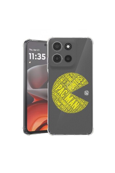 bestcase ¬Æ Husa pentru Motorola Moto G15, Anti Shock 1.5MM, Calligraphy PacM...