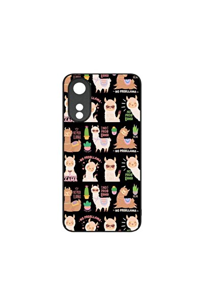 bestcase Тънък стъклен калъф, съвместим с OPPO A78 5G / A58 5G, Not My Prob L...