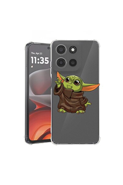 bestcase ¬Æ Husa pentru Motorola Moto G75, Anti Shock 1.5MM, Baby Yoda, Prote...