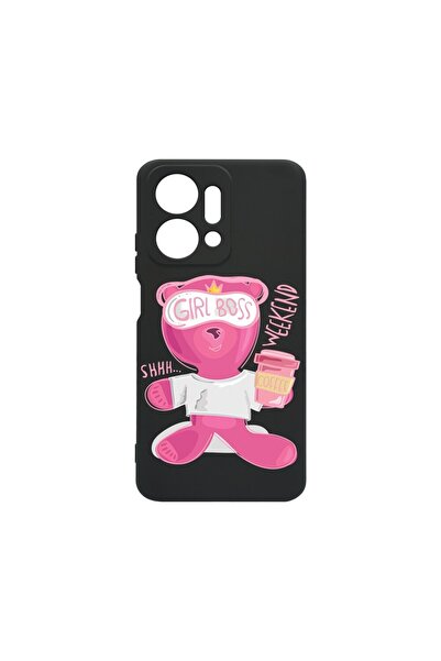 bestcase Θήκη Slim Premium Σιλικόνης 1.2MM, Συμβατή με Honor X7a, Αρκουδάκι -...