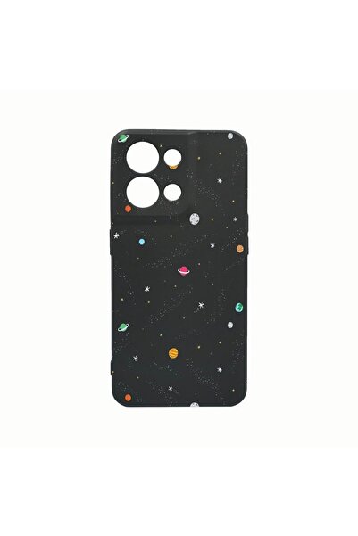 bestcase Husa Silicon, Compatibila Cu Oppo Reno8 Pro, Universe, Planets, Rezi...