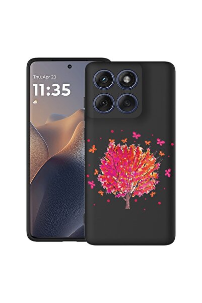 bestcase Θήκη για Poco X6 5G με σχέδιο δέντρου με πεταλούδες, TPU Ματ Εξαιρετ...