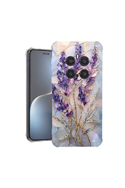 bestcase ¬Æ Husa Anti Shock Compatibila cu Honor Magic7 Pro, Floral - Golden ...