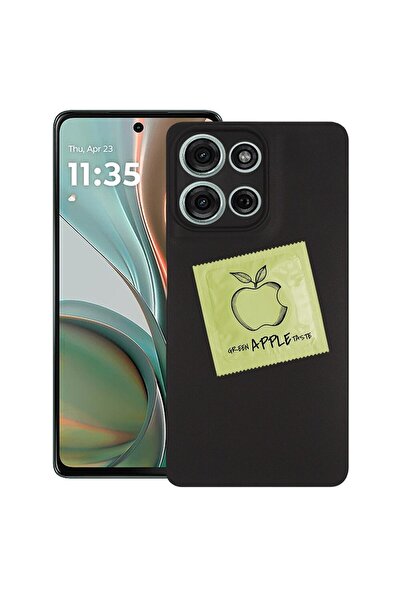 bestcase ¬Æ Husa pentru Motorola Moto G15, Apple taste green, Slim Silicon 0....