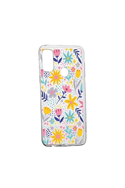 bestcase Husa Silicon Compatibila Cu Huawei 9X Lite, Little Flowers, rezisten...