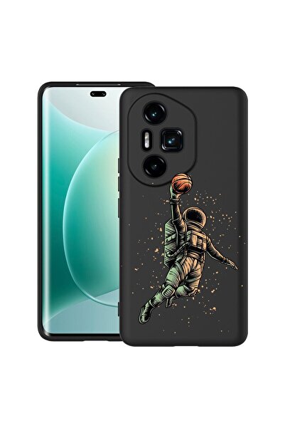 bestcase Θήκη για Honor 300 Pro / 300 Ultra με σχέδιο αστροναύτη και μπάσκετ,...