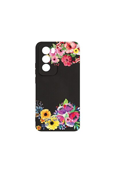 bestcase Θήκη Σιλικόνης Premium, Συμβατή με OPPO Reno12, Σχέδιο Λουλούδια, Λε...