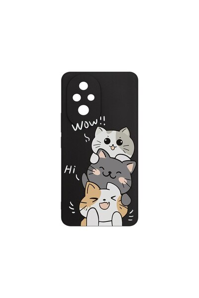 bestcase ¬Æ Husa Slim Silicon pentru Honor 200 Pro, Cat Wow, 1894729 B 1855