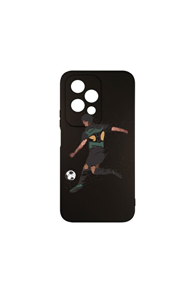 bestcase Husă Premium din Silicon, Compatibilă cu Honor 200 Lite, Football, S...