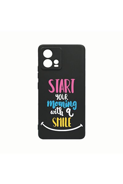 bestcase Husa Silicon, Compatibila Cu Motorola Edge 30 Fusion, Smile At Morni...