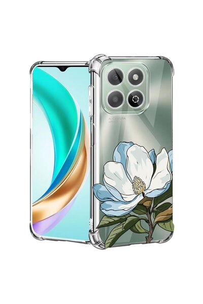 bestcase ¬Æ Husa Anti Shock Compatibila cu Honor 400 Smart / X7d, Floral - Bl...