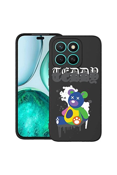 bestcase Husă pentru Honor X8C, Ursuleț de pluș în culori pastelate, Silicon ...