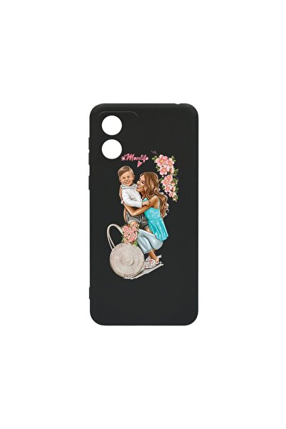 bestcase Θήκη Σιλικόνης Λεπτή 0.8MM, Συμβατή με Motorola Moto E14, Σχέδιο  "M...