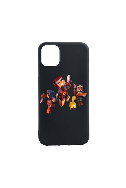 bestcase Husa Silicon Compatibila cu Xiaomi Mi 11 Lite 5G / 4G, Minecraft, re...