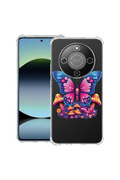 bestcase Husă Antișoc 1.5mm Compatibilă cu Honor Magic8 Lite, cu Design Culor...
