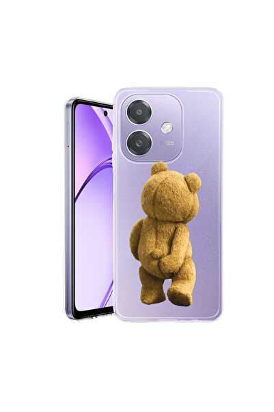 bestcase Husă pentru OPPO A40 / A40M, BestCase® Silicon transparent 2MM, Ursu...
